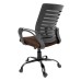 C104 Fabric Mesh Office Chair Medium-Back (Black)