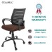 C104 Fabric Mesh Office Chair Medium-Back (Black)