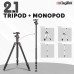 DIGITEK® DTR 550LW 170 CM Tripod For DSLR Camera