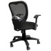 Umbrella Base Office Chair (Standard, Black)