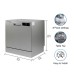 Voltas Beko 8 Place Table Top Dishwasher DT8S, Silver